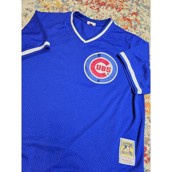 Mitchell & Ness Chicago Cubs 1984 Ryne Sandberg #23 Baseball Jersey Men's 3XL - Picture 1 of 8